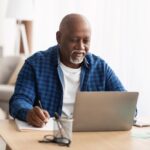 man researching VenaSeal Adhesive Vein Closure in Bel Air, Maryland