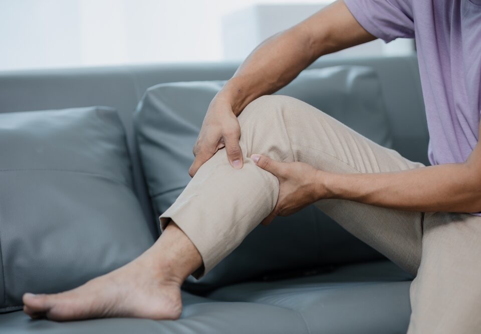 man with leg cramps and burning in Baltimore County