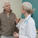 man discussing vein treatment cost around Baltimore