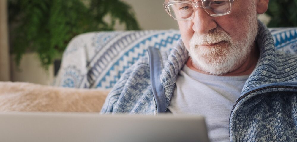 man searching can spider veins go away on their own