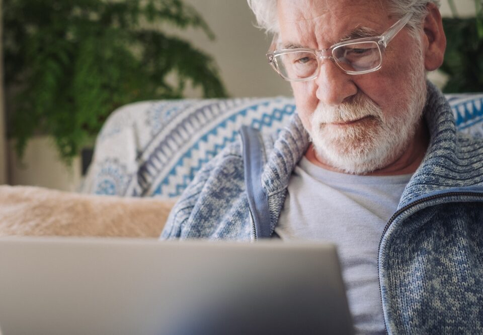 man searching can spider veins go away on their own